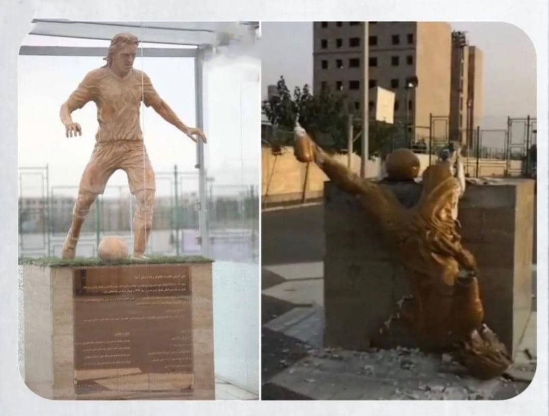 مجسمه علی کریمی