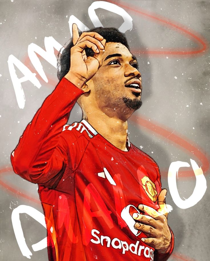 Amad Diallo wallpaper for laptop Amad Diallo wallpaper for laptop