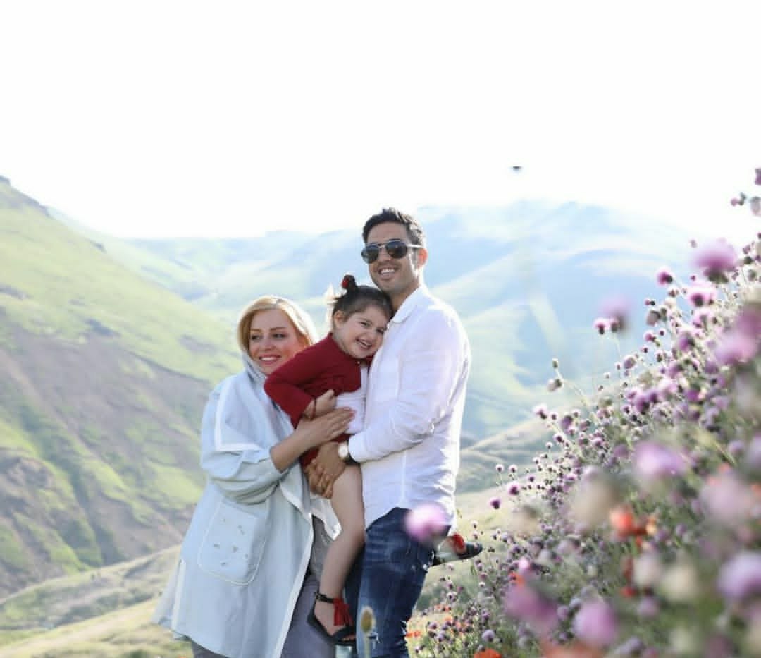 عکس خسرو حیدری و همسرش