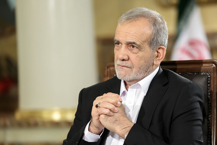 مسعود پزشکیان رئیس جمهور ایران