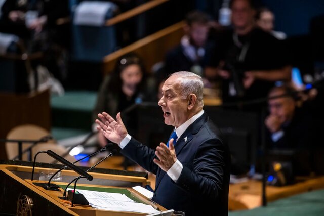 بنیامین نتانیاهو فلسطین