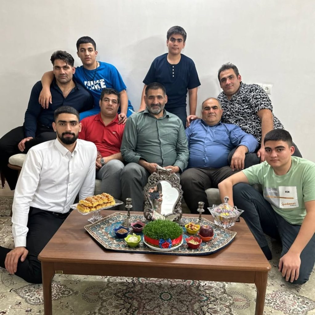 عکس خانوادگی علی حاجی پور